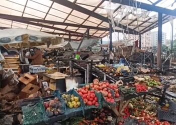Arrestohet i dyshuari për zjarrin te tregu i Lushnjes