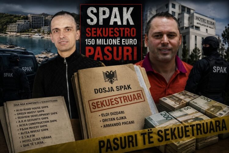 Sekuestro 150 milionë euro pasuri, SPAK godet perandorinë financiare të bosëve të dyshuar të trafikut ndërkombëtar