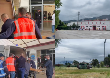 PAMJET nga krimi në Maliq, momenti kur efektivi i plagosur transportohet te Trauma