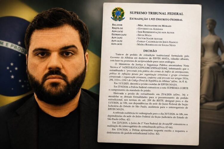 Gjykata Supreme e Brazilit refuzon lirimin e Ervin Matës, vijon procedura për ekstradimin në Shqipëri