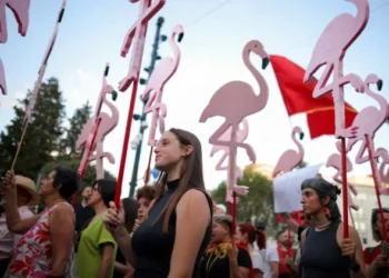 “Der Spiegel”: “Revolucioni i flamingove” në Shqipëri jo vetëm kundër dhëndrit të Trump