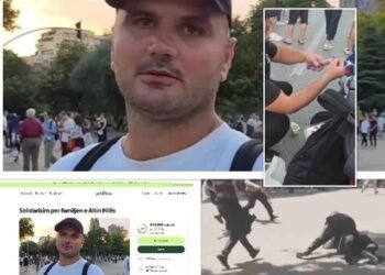 Video/ Për 32 ditë protestoi bashkë me djalin e tij të sëmurë, pas arrestimit mblidhen mbi 100 mijë euro për Altin Hilën! (Thirrja prekëse)