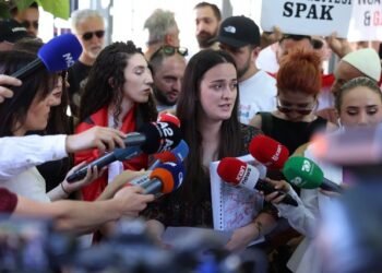 U paralajmërua një ditë më parë, protestuesit padi në SPAK për “Albanian Files”