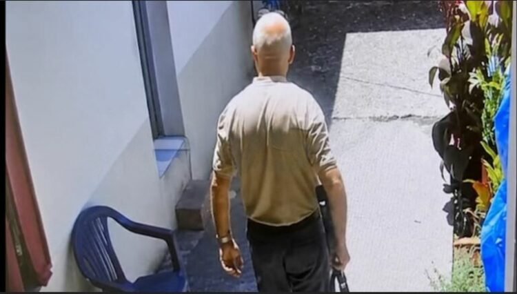 FOTO/ Krimi në Shkodër, momenti kur 62-vjeçari del me armë gjahu për të qëlluar gruan