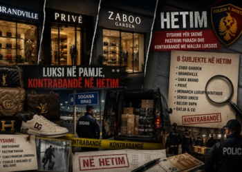 Policia bie në gjurmët e një skeme pastrimi parash me veshje luksoze? Kush fshihet pas Zaboo Garden, Brandville, Daka & Privé