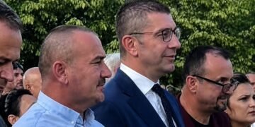Kryeministri Mickoski në Pustec, për të dytën herë luhet vetëm himni maqedonas; kryebashkiaku kërkon ndjesë