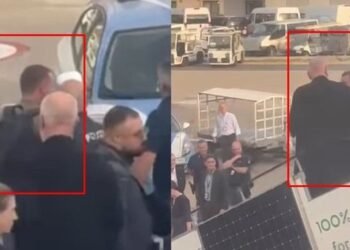 Incident në avionin ku po udhëtonte Edi Rama, momenti kur kryeministri “dorëzon” te policia italiane shqiptarin që e fyeu (VIDEO)