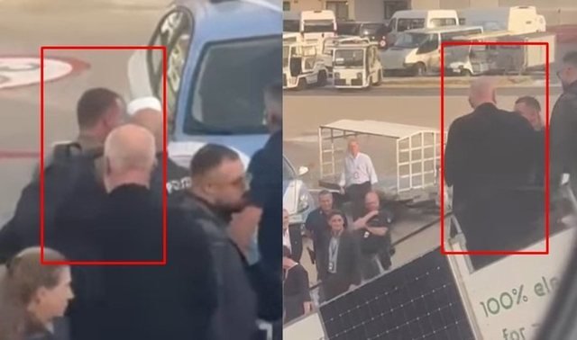 Incident në avionin ku po udhëtonte Edi Rama, momenti kur kryeministri “dorëzon” te policia italiane shqiptarin që e fyeu (VIDEO)