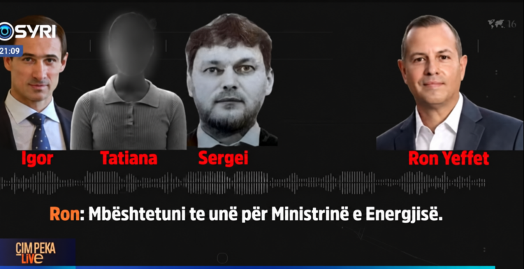 “Ministrinë e Energjetikës ma lini mua”/ Përgjimi i Roni Yeffet për gazin në Vlorë: Asnjë letër zyrtare…