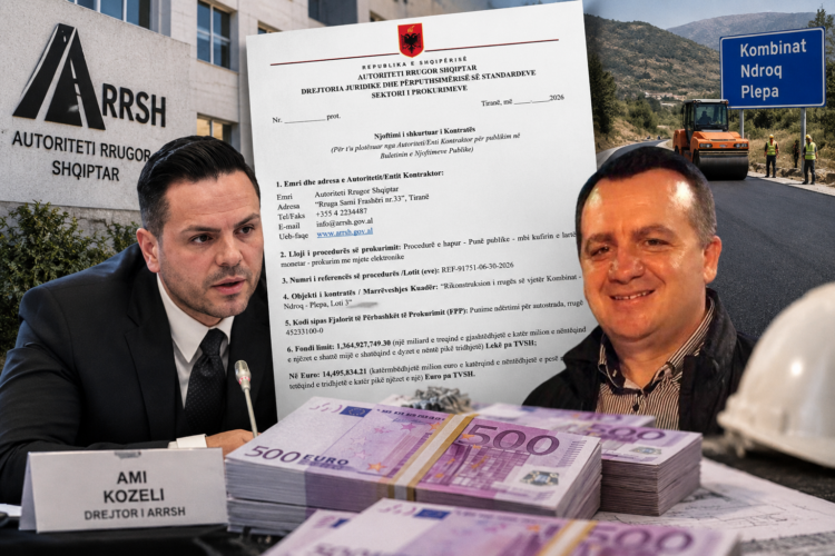 ARRSH vijon të “qerasë” me tendera biznesmenët në dosjen Balluku, Ami Kozeli skualifikon 7 ofertat më ekonomike, i jep 14.4 mln euro Paqësor Buzit