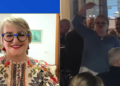 Video/ Delina Fico tregon pse i goditi protestuesit me shishe: Kishin 5 minuta që shanin Çuçin!