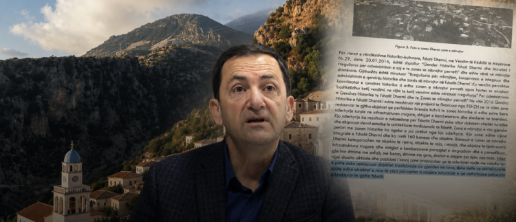 Vangjel Tavo hedh në “kosh” milionat e FSHZH, 6.4 milionë euro për fasadat e Dhërmiut 8 vjet pas investimit të parë