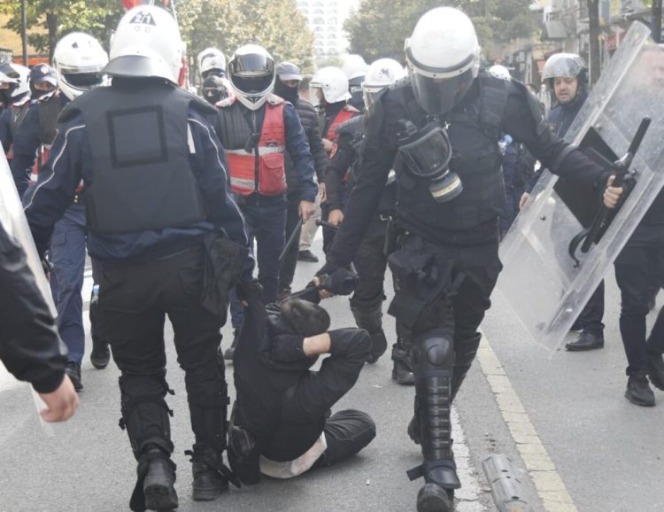 “Policë serbë po arrestojnë protestuesit”, Policia e Shtetit: Gënjeshtër, po nxisin konflikt!