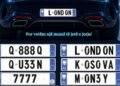 ‘LONDON’, ‘7777’…Hapet ankandi për tagart e personalizuara, ja 6 kombinimet e para