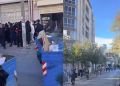 Gjimnazistë e Tiranës nisin tensionet, djegin koshat e mbeturinave, nxënësit e ‘Petro Ninit’ përplasen me Policinë