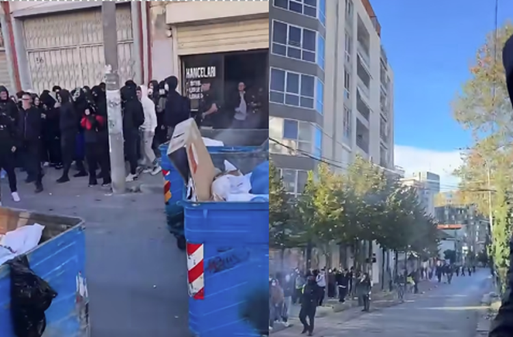 Gjimnazistë e Tiranës nisin tensionet, djegin koshat e mbeturinave, nxënësit e ‘Petro Ninit’ përplasen me Policinë