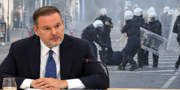 Ervin Demo sheh vetëm policët e dhunuar, por jo studentët që u përballën me dhunën e policisë