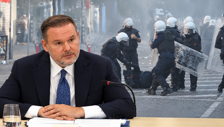 Ervin Demo sheh vetëm policët e dhunuar, por jo studentët që u përballën me dhunën e policisë